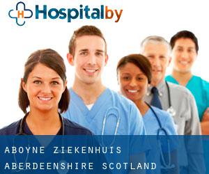 Aboyne ziekenhuis (Aberdeenshire, Scotland)