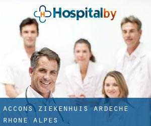 Accons ziekenhuis (Ardèche, Rhône-Alpes)
