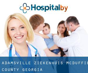 Adamsville ziekenhuis (McDuffie County, Georgia)