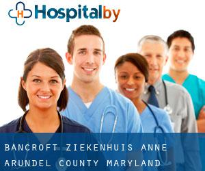 Bancroft ziekenhuis (Anne Arundel County, Maryland)