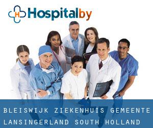 Bleiswijk ziekenhuis (Gemeente Lansingerland, South Holland)