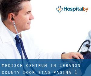 Medisch Centrum in Lebanon County door stad - pagina 1