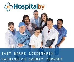 East Barre ziekenhuis (Washington County, Vermont)