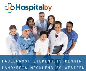 Faulenrost ziekenhuis (Demmin Landkreis, Mecklenburg-Western Pomerania)