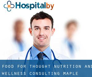 Food For Thought Nutrition and Wellness Consulting (Maple Ridge)