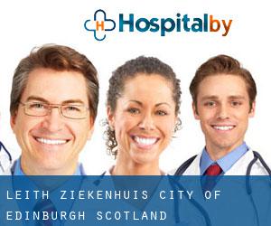 Leith ziekenhuis (City of Edinburgh, Scotland)