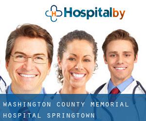 Washington County Memorial Hospital (Springtown)